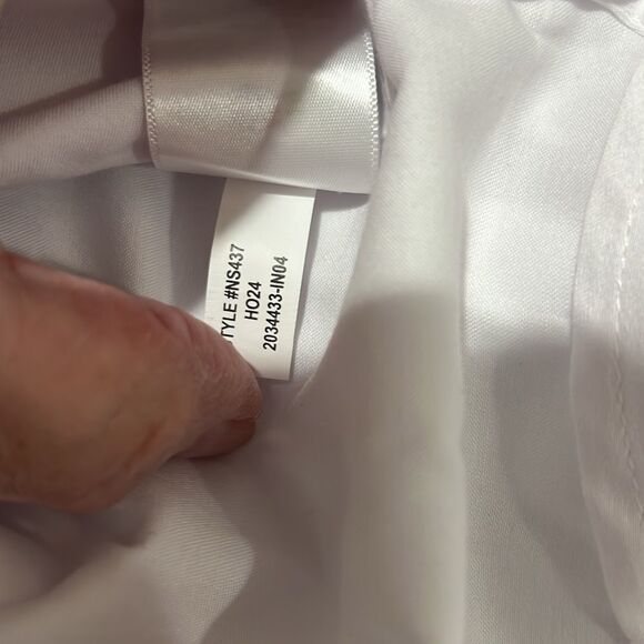 Madewell ns437 V-Neck Long-Sleeve Top size large NWT - Picture 10 of 10